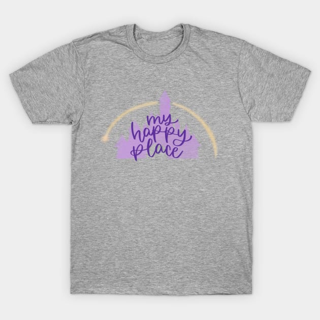 My Happy Place Castle T-Shirt by janiejanedesign